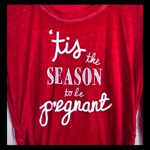 Maternity Christmas Tee